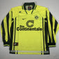 Borussia Dortmund 1996/1997 Home Football Shirt Long Sleeve Medium