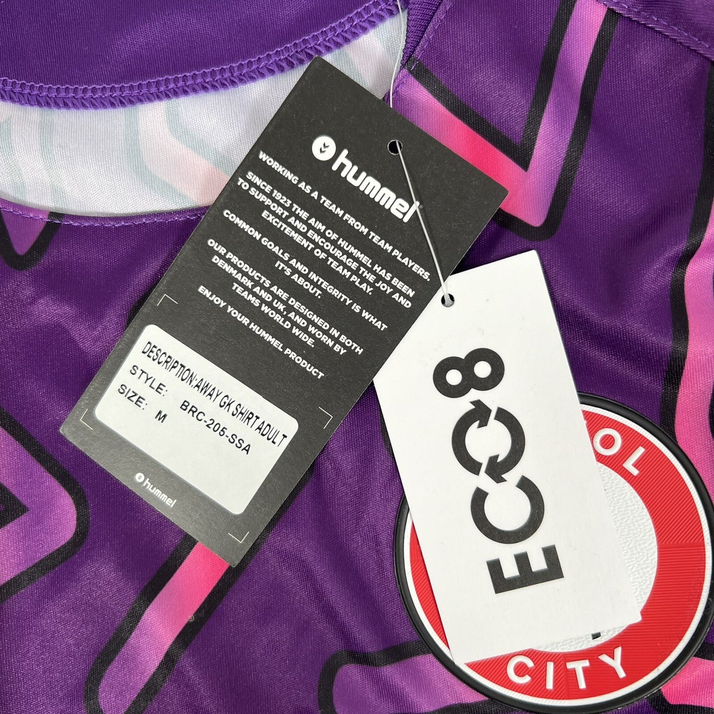 bristol city 2022 2023 goalkeeper football shirt bnwt medium 12