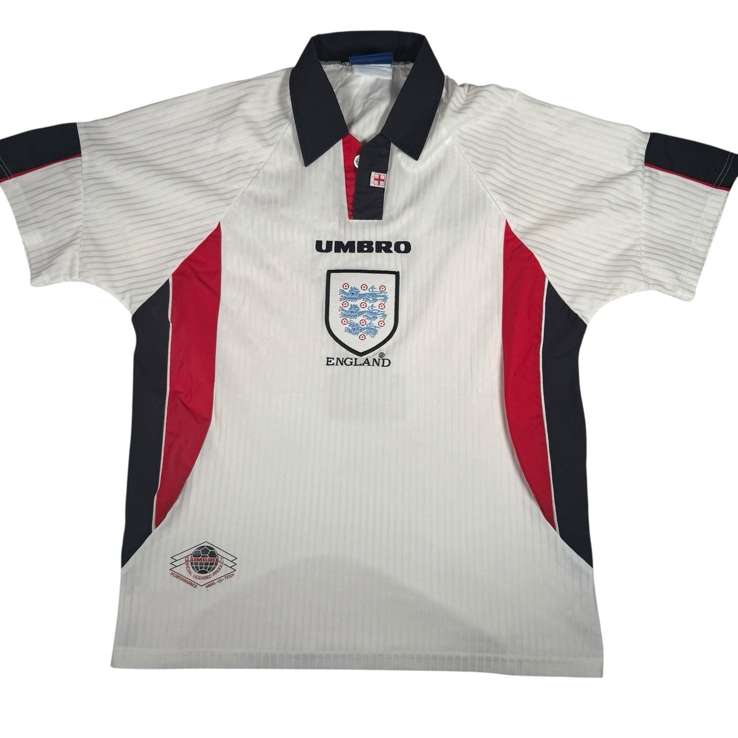 BECKHAM 7 England 1998/1999/2000 Home Football Shirt  Medium