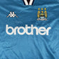 Manchester City 1997/1998/1999 Home Football Shirt Long Sleeve XL - Football Shirt Kingdom