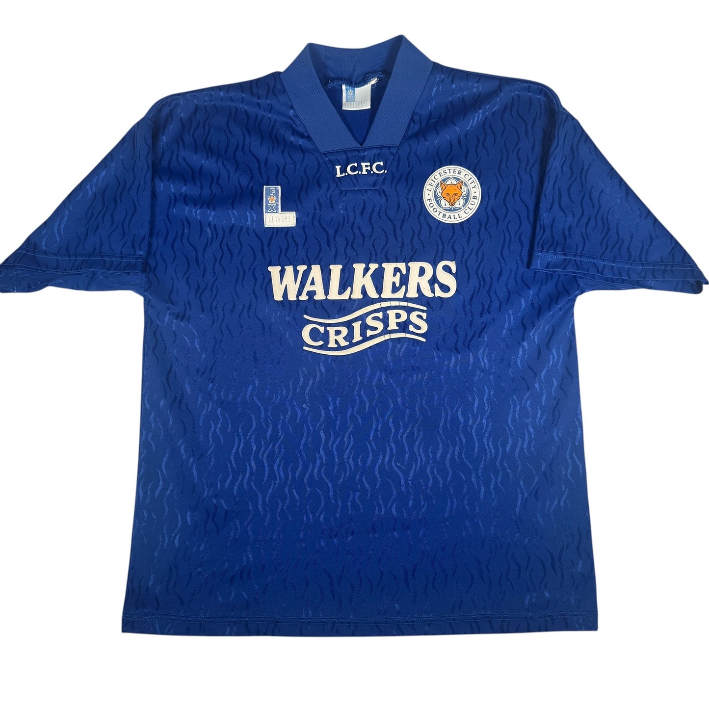 Leicester City 1992/1993/1994 Home Football Shirt  Large