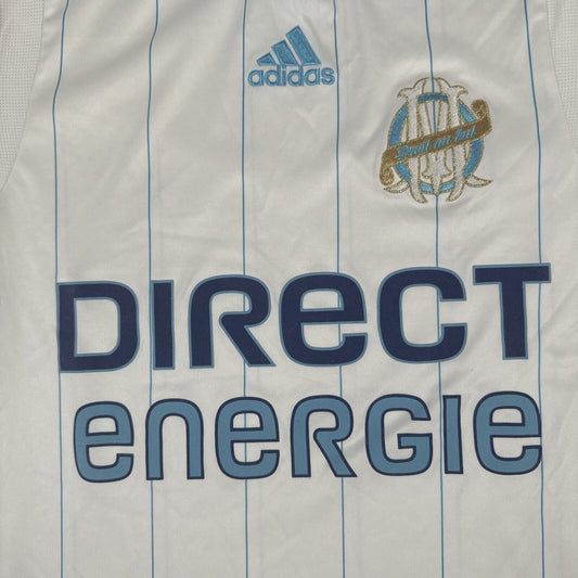 Olympique Marseille 2009/2010 Home Football Shirt  Small