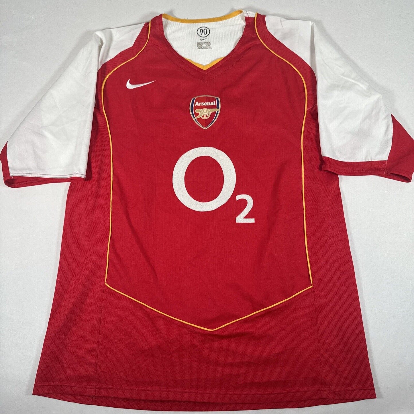 arsenal 2004 2005 home football shirt men s xl 12