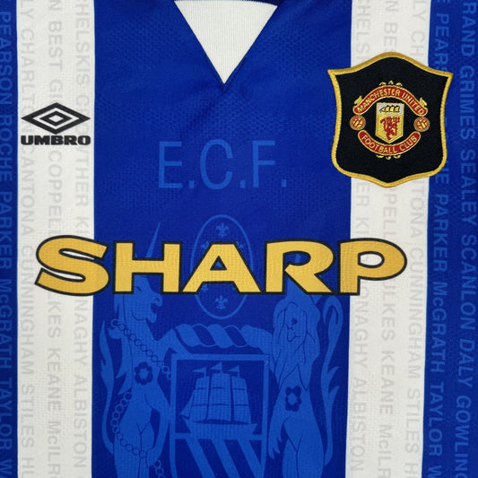 manchester united 1994 1995 1996 third football shirt xl1