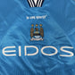 manchester city 1999 2000 2001 home football shirt men s large1
