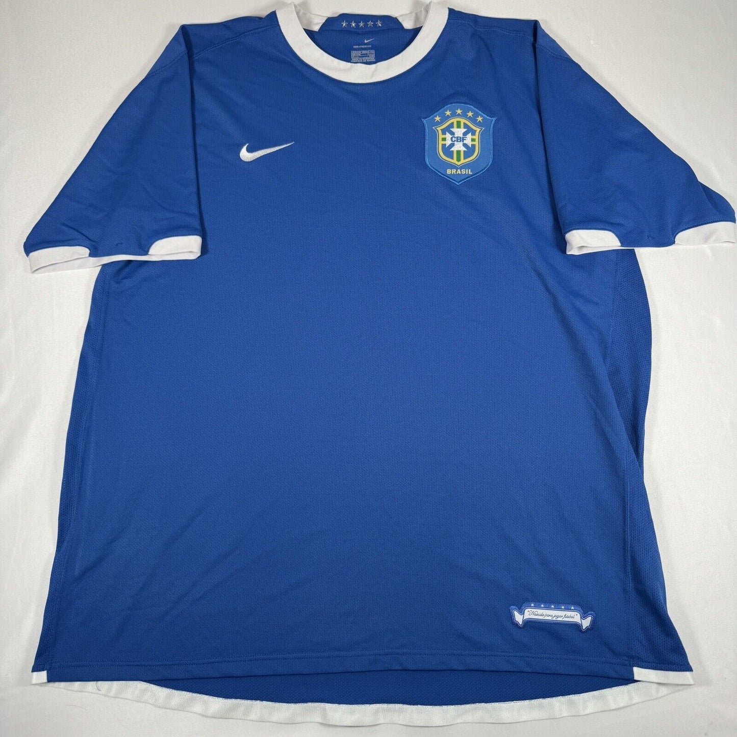 brazil 2006 2007 2008 away football shirt xxl2