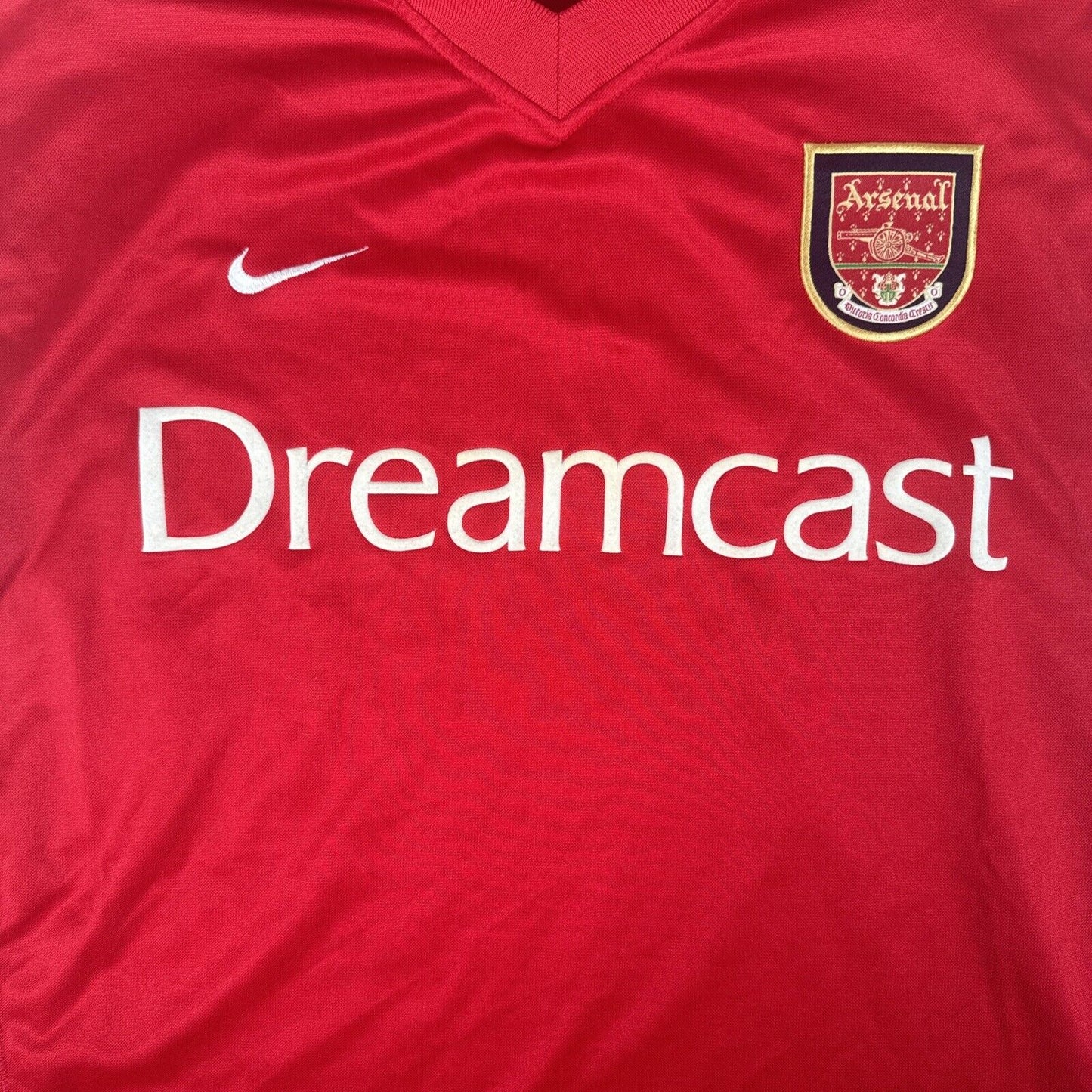 Arsenal 2000/2001/2002 Home Football Shirt  XL