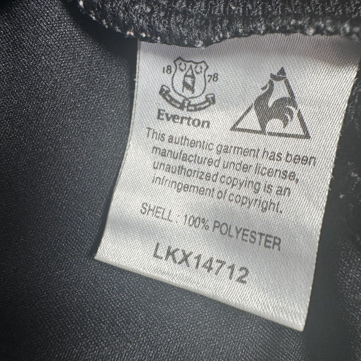 Everton 2009/2010 Away Football Shirt  Large