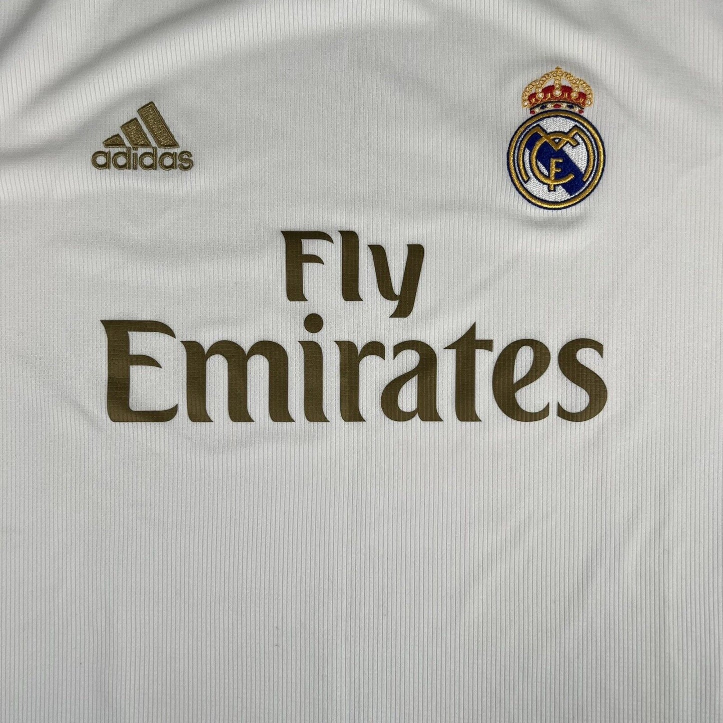 Real Madrid 2019/2020 Home Football Shirt  Men’s XL - Football Shirt Kingdom