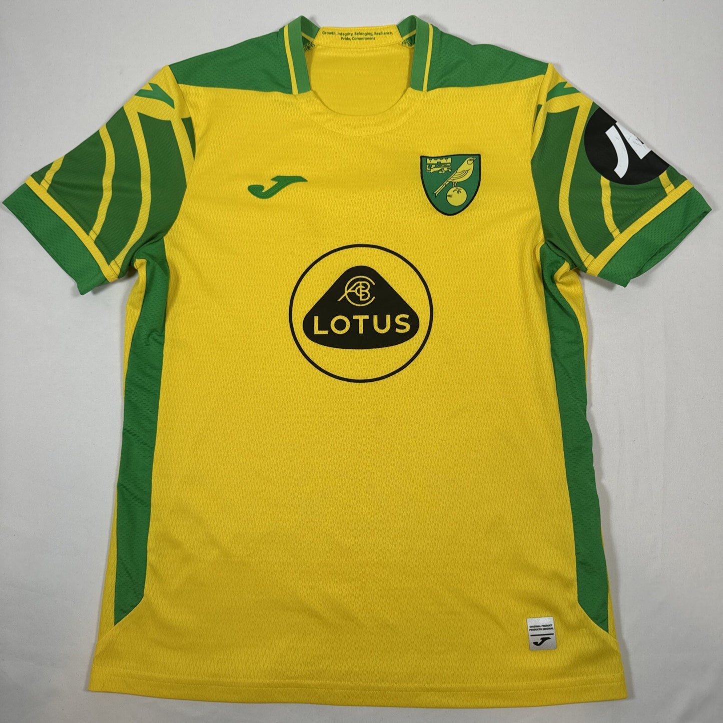 norwich city 2021 2022 home football shirt men s medium2