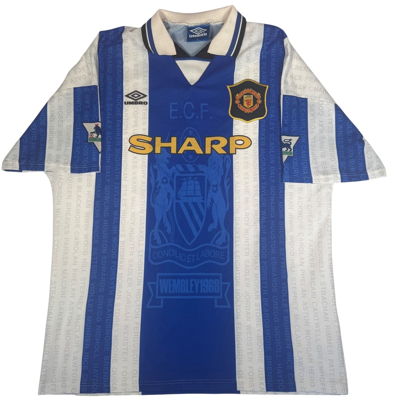 Manchester United 1994/1995/1996 Third Football Shirt  XL