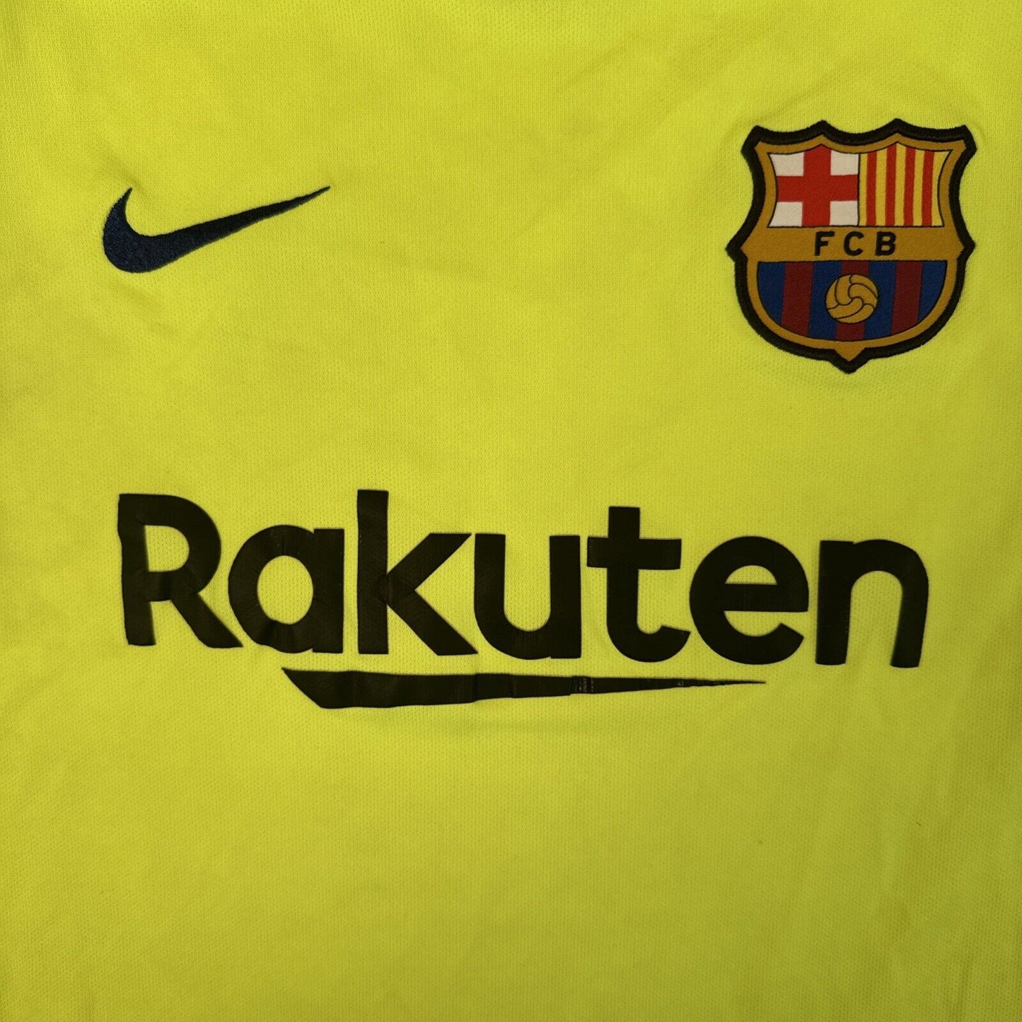 barcelona 2018 2019 away football shirt men s large1