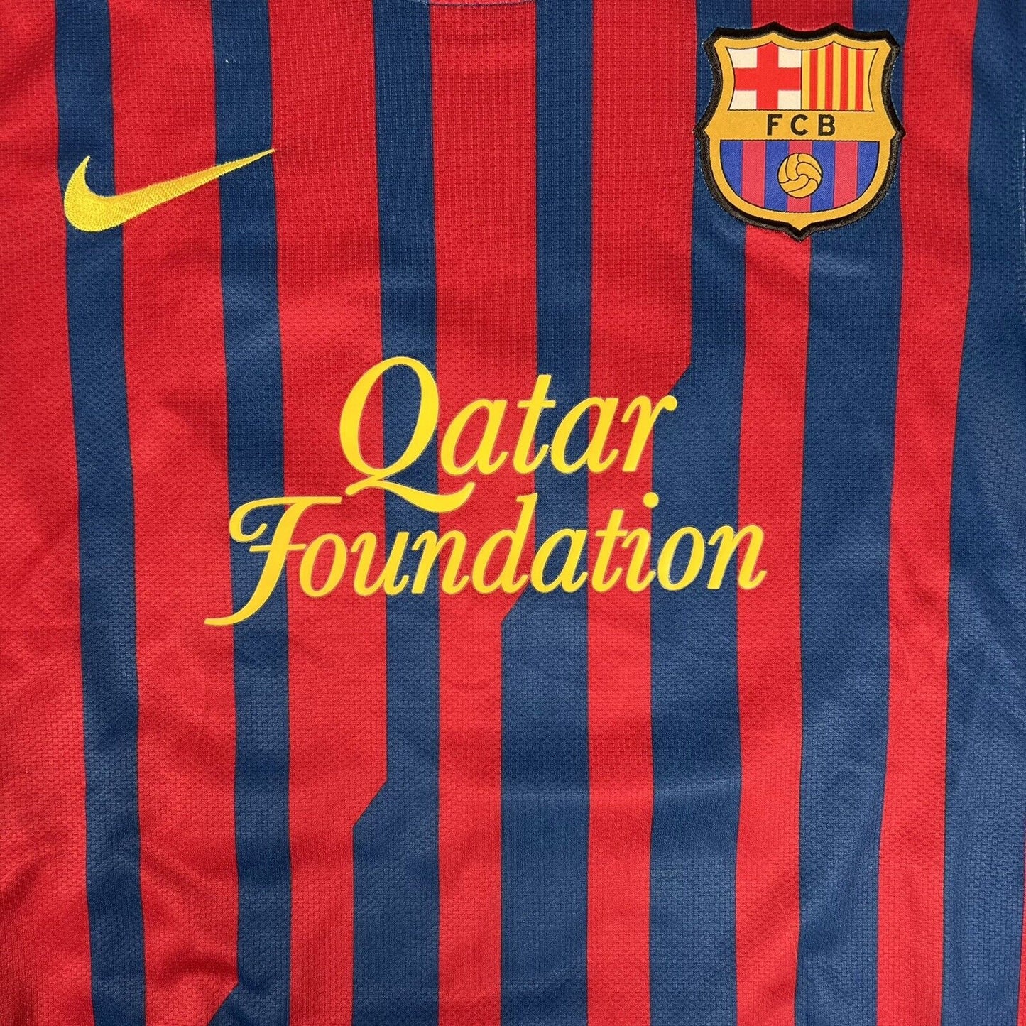 messi 10 barcelona 2011 2012 home football shirt small2