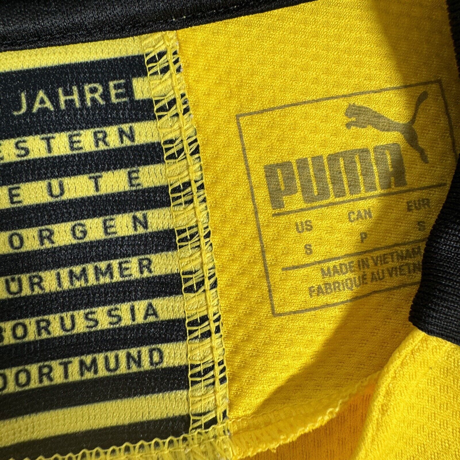 sancho 7 borussia dortmund 2019 2020 home football shirt small5