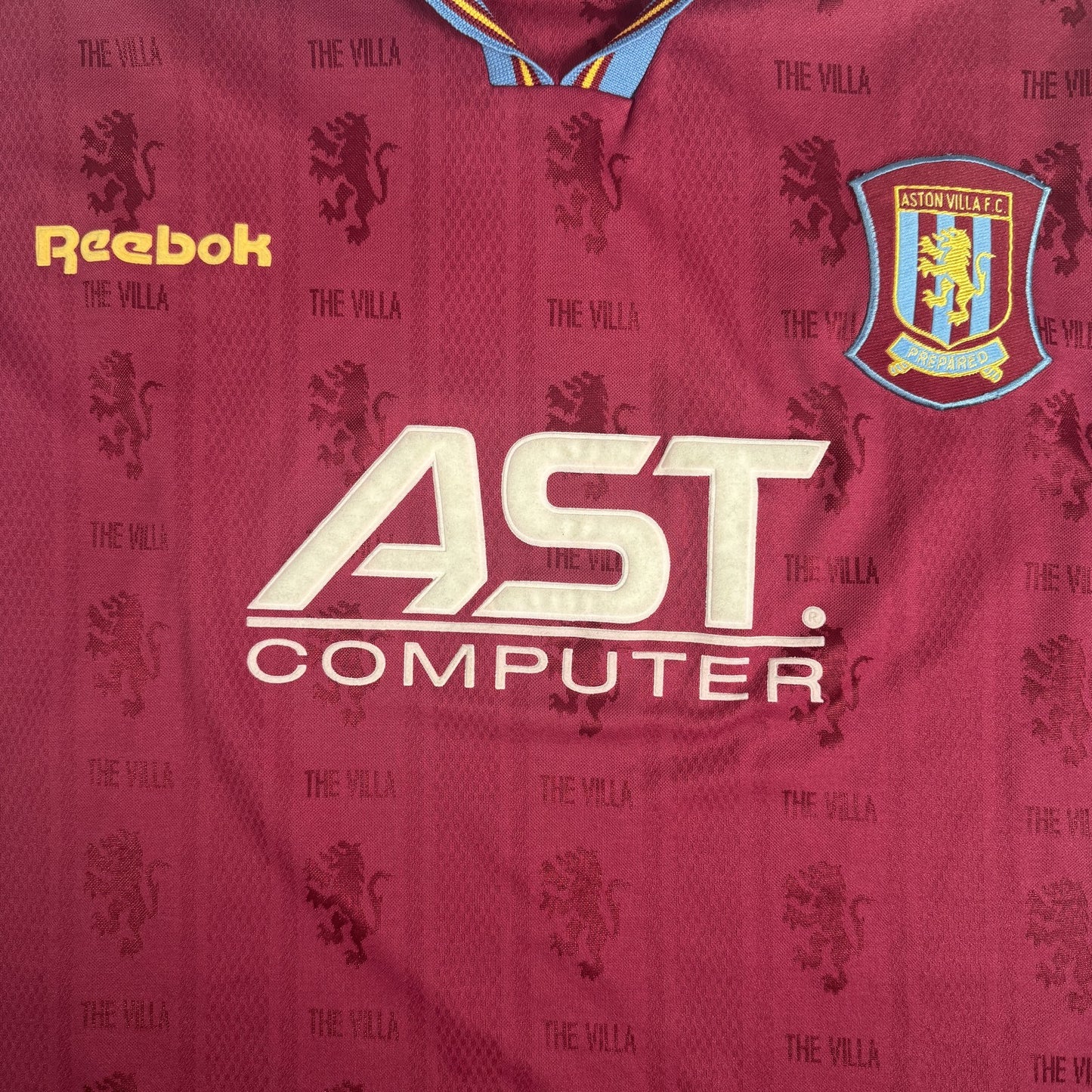 Aston Villa 1995/1996/1997 Home Football Shirt  XL