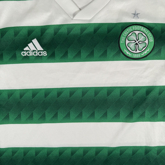 Celtic 2022/2023 Home Football Shirt   Large - Football Shirt Kingdom