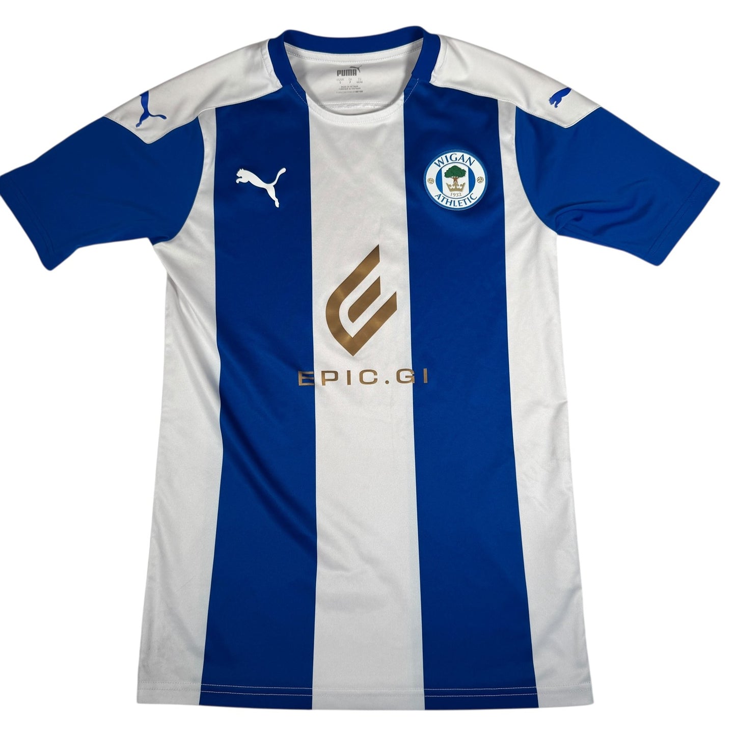 Wigan Athletic 2021/2022 Home Football Shirt  Small