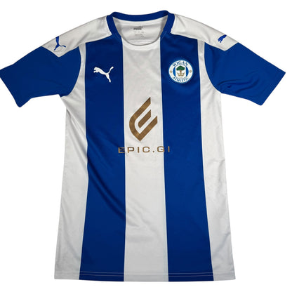 Wigan Athletic 2021/2022 Home Football Shirt Small — full front view