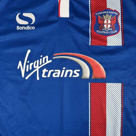 Carlisle United 2015/2016 Home Football Shirt   Large - Football Shirt Kingdom