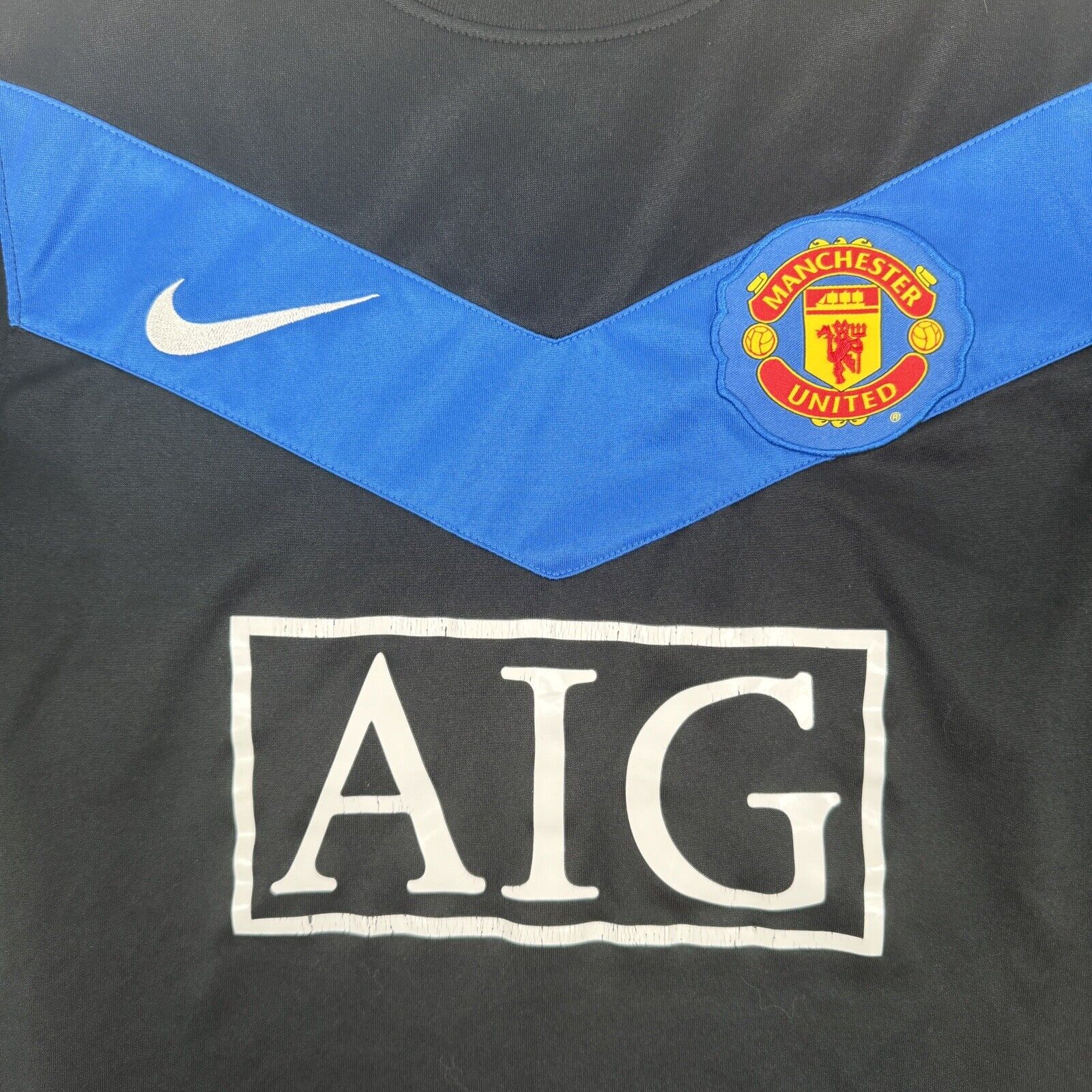 Manchester United 2009/2010 Away Football Shirt Men’s Small - Football Shirt Kingdom
