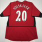 SOLSKJAER 20 Manchester United 2002/2003/2004 Home Football Shirt Large