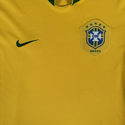 Brazil 2006/2007/2008 Home Football Shirt Men’s Small - Football Shirt Kingdom