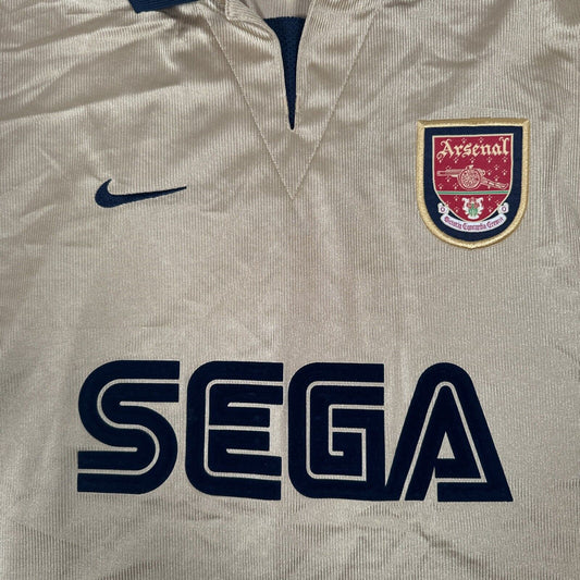 Arsenal 2001/2002 Away Football Shirt   2XL XXL - Football Shirt Kingdom