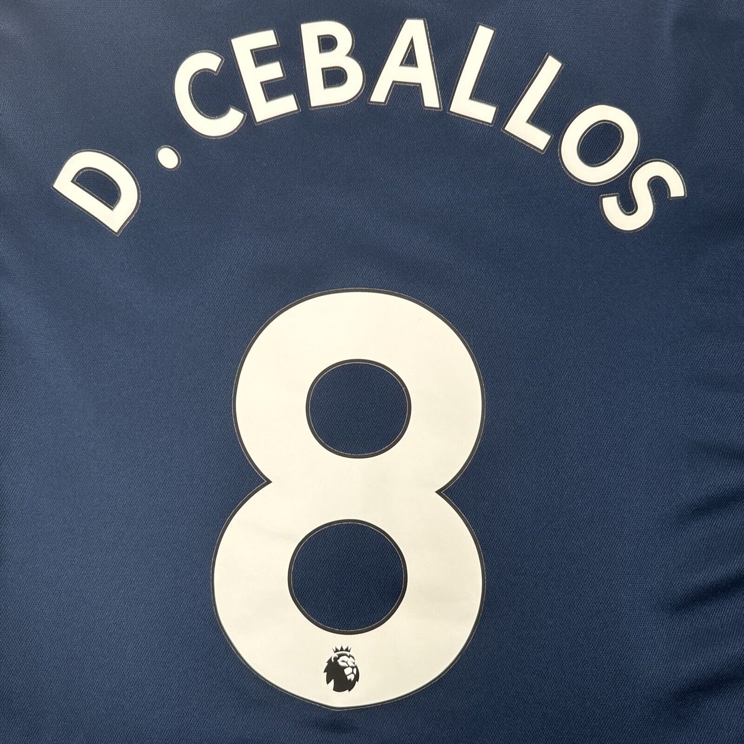 D.CEBALLOS Arsenal 2019/2020 Third Football Shirt  XXL 2XL - Football Shirt Kingdom