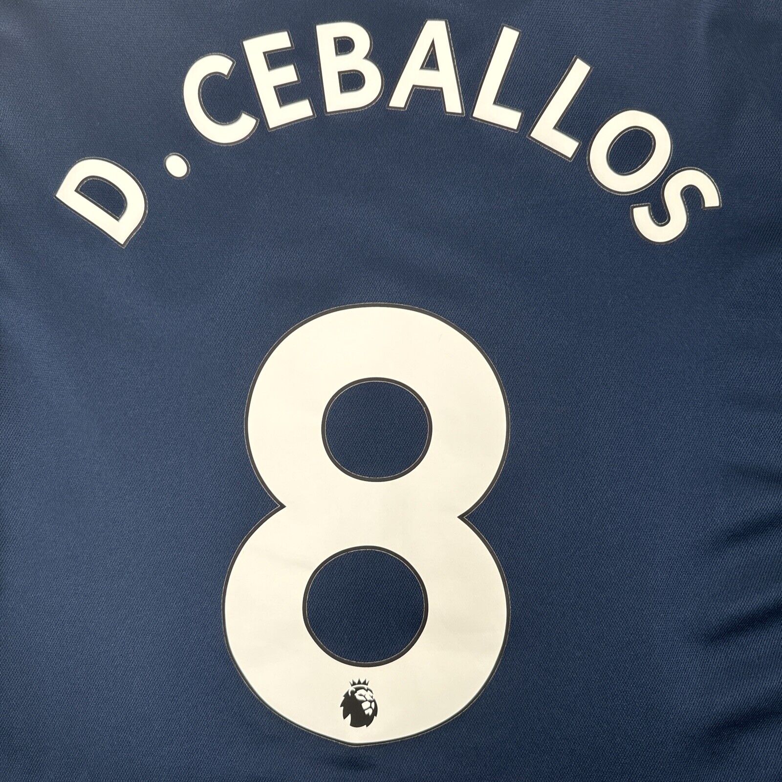 D.CEBALLOS Arsenal 2019/2020 Third Football Shirt  XXL 2XL - Football Shirt Kingdom