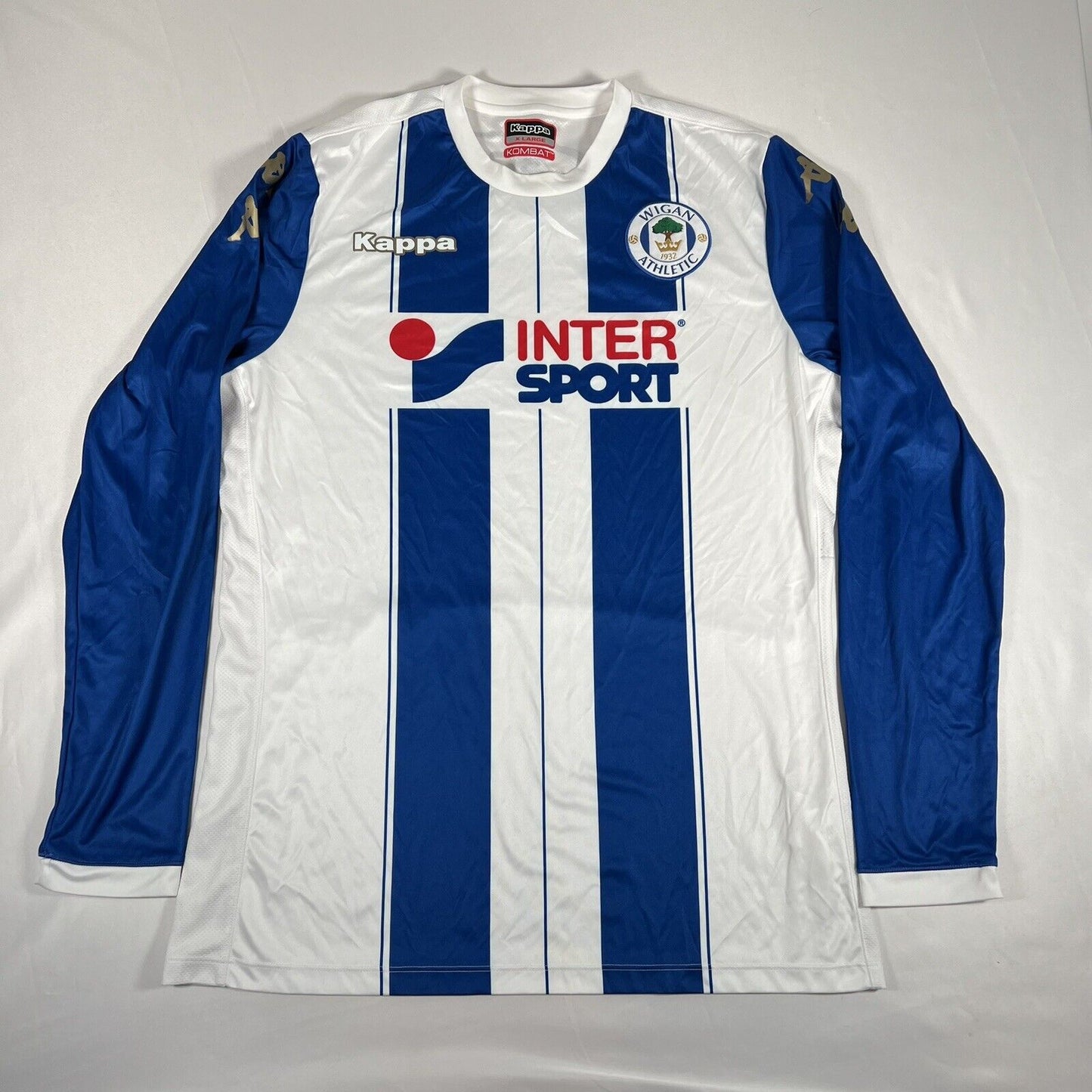 Wigan Athletic 2017/2018 Home Football Shirt Long Sleeve  XL