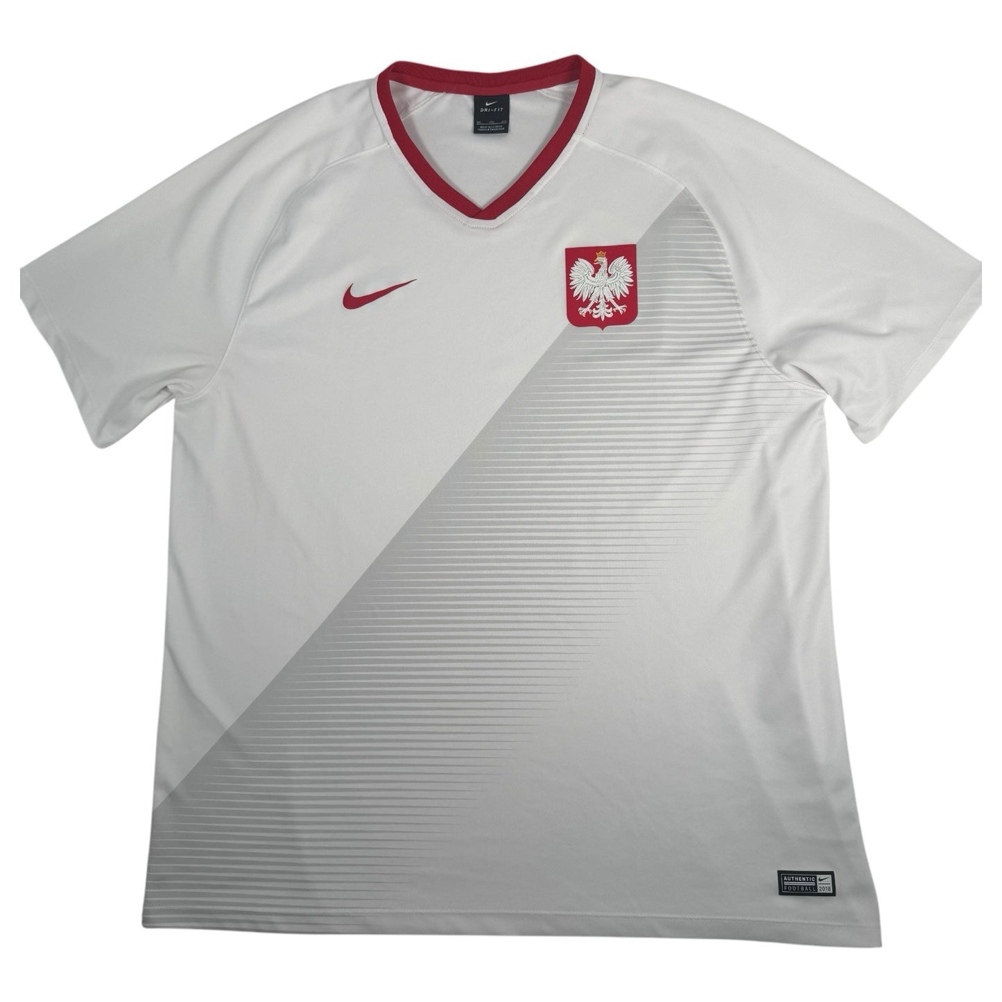 Poland 2018/2019/2020 Home Football Shirt  XXL - Football Shirt Kingdom
