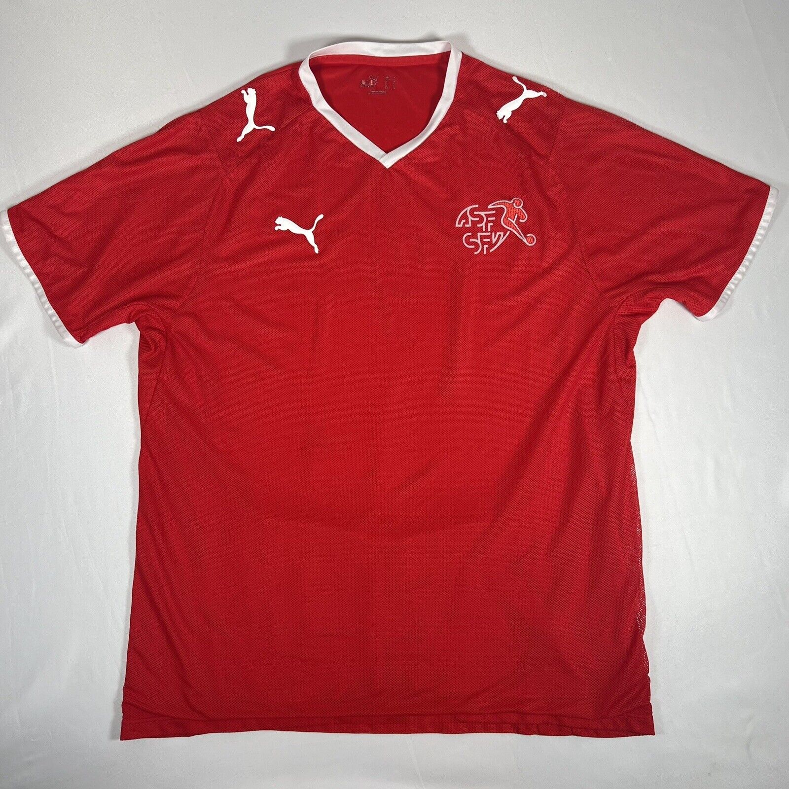 switzerland 2008 2009 2010 home football shirt large2
