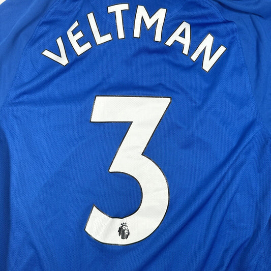 VELTMAN 3 Brighton 2020/2021 Home Football Shirt  Medium - Football Shirt Kingdom