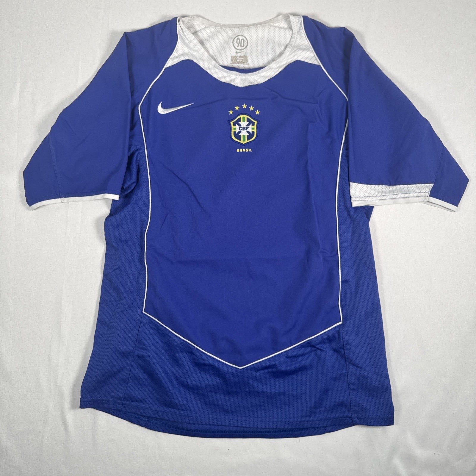 brazil 2004 2005 2006 away football shirt small2