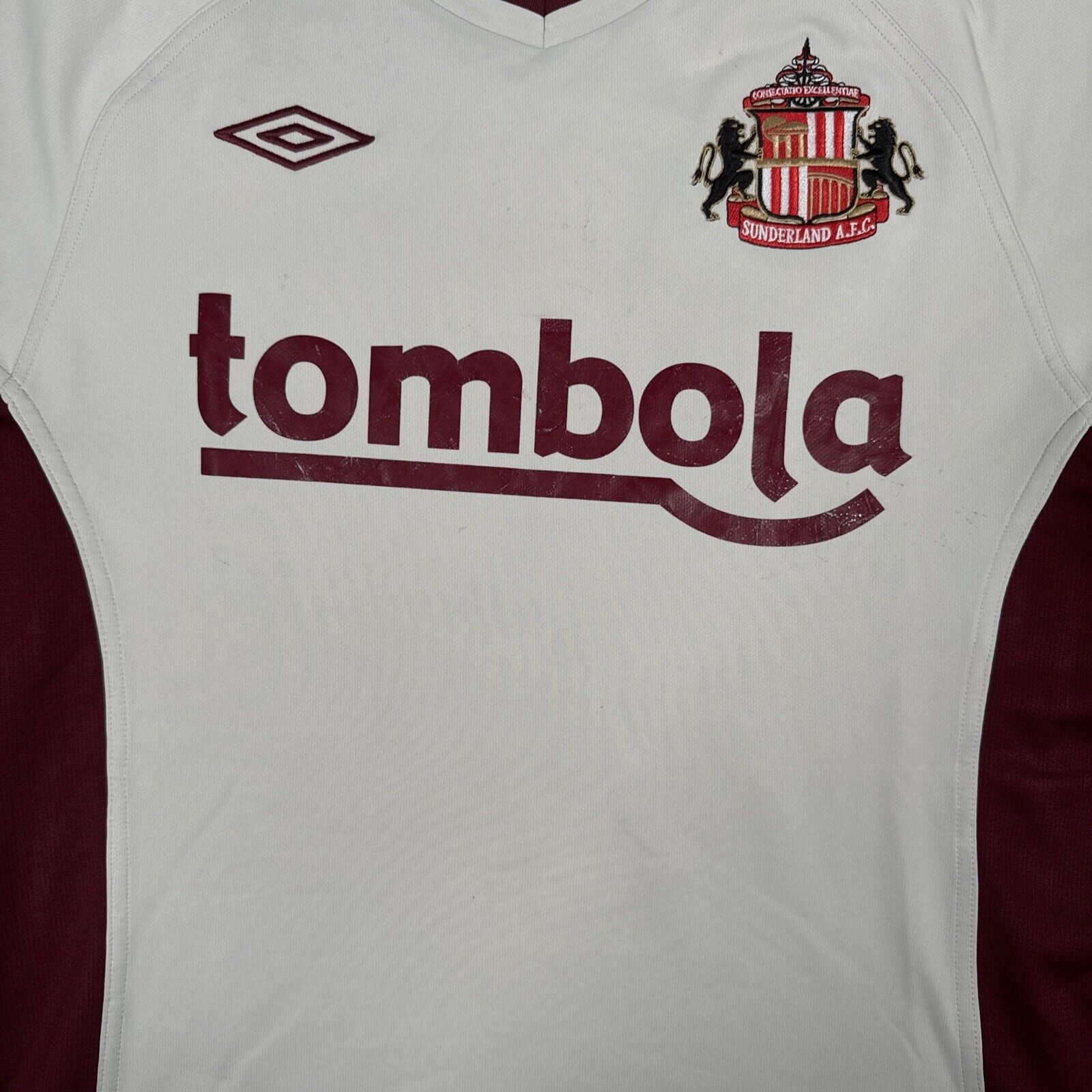 Sunderland 2010/2011 Away Football Shirt  Medium - Football Shirt Kingdom