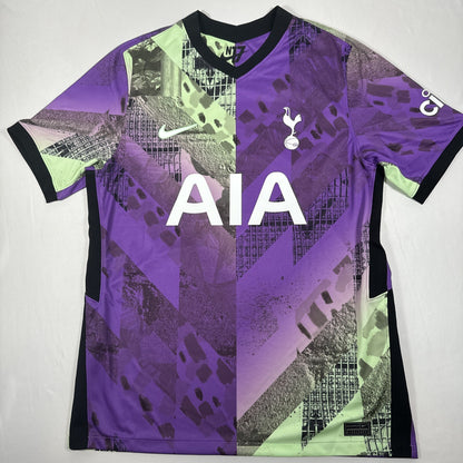 Tottenham Hotspur 2021/2022 Third Football Shirt Large — full front view