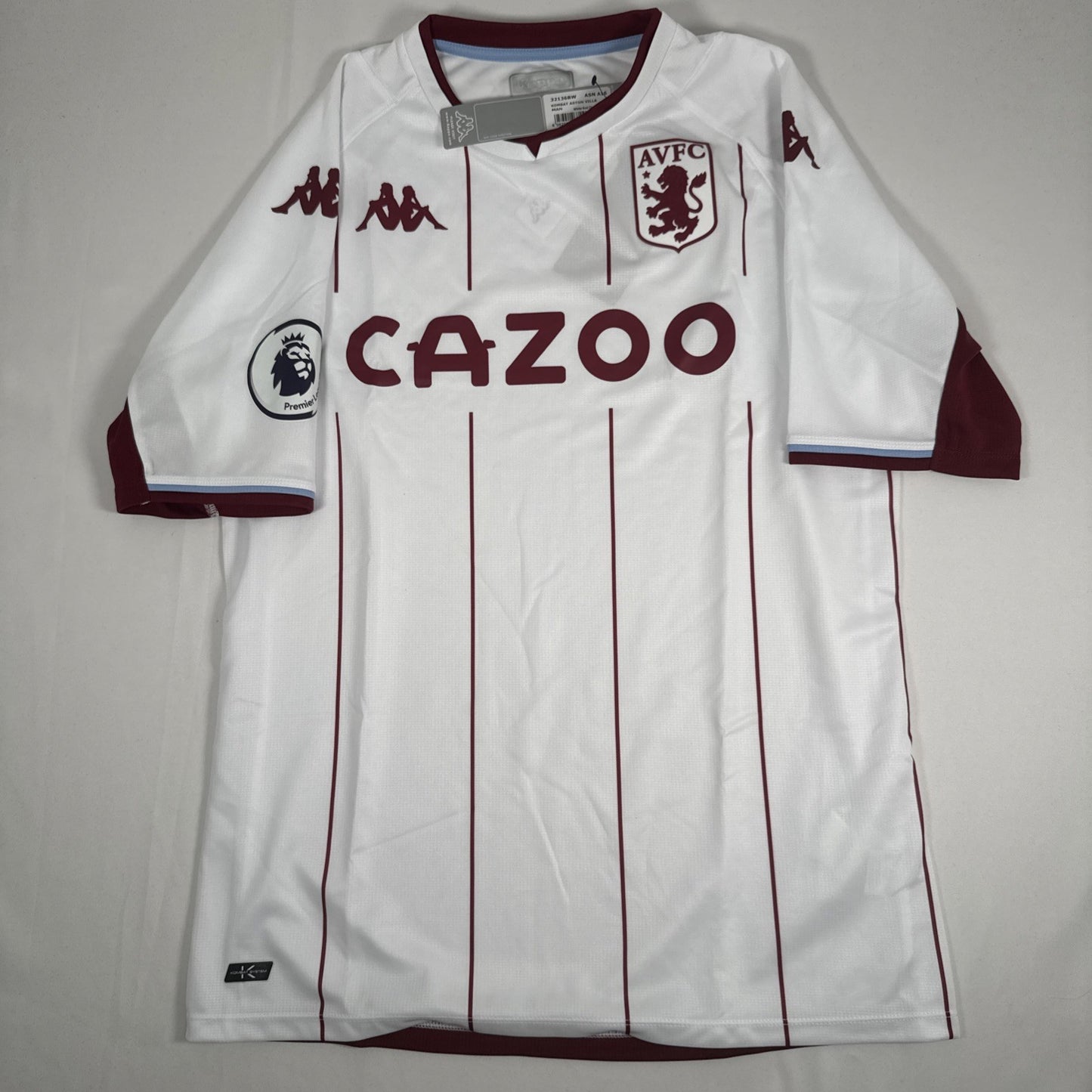 aston villa 2021 2022 away football shirt large bnwt2