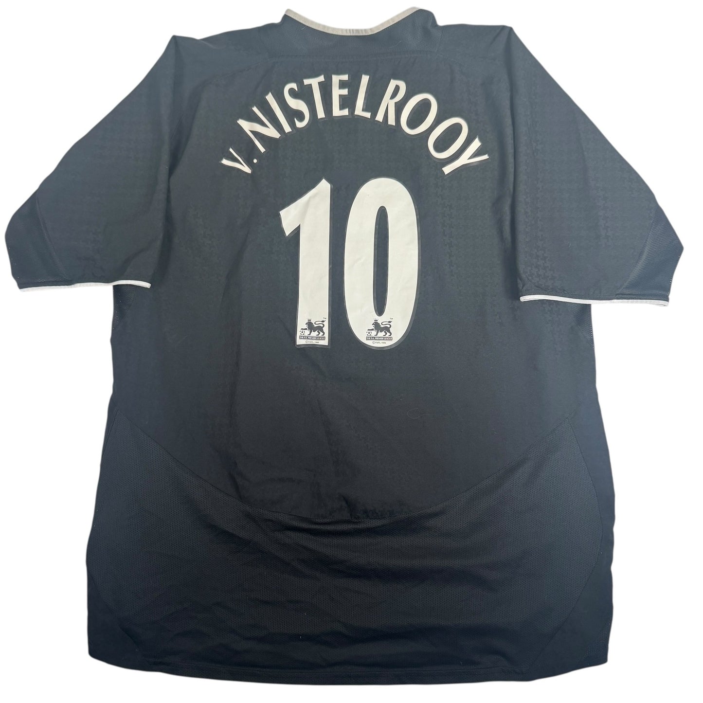 v.Nistelrooy 10 Manchester United 2003/2004/2005 Away Football Shirt XXL 2XL