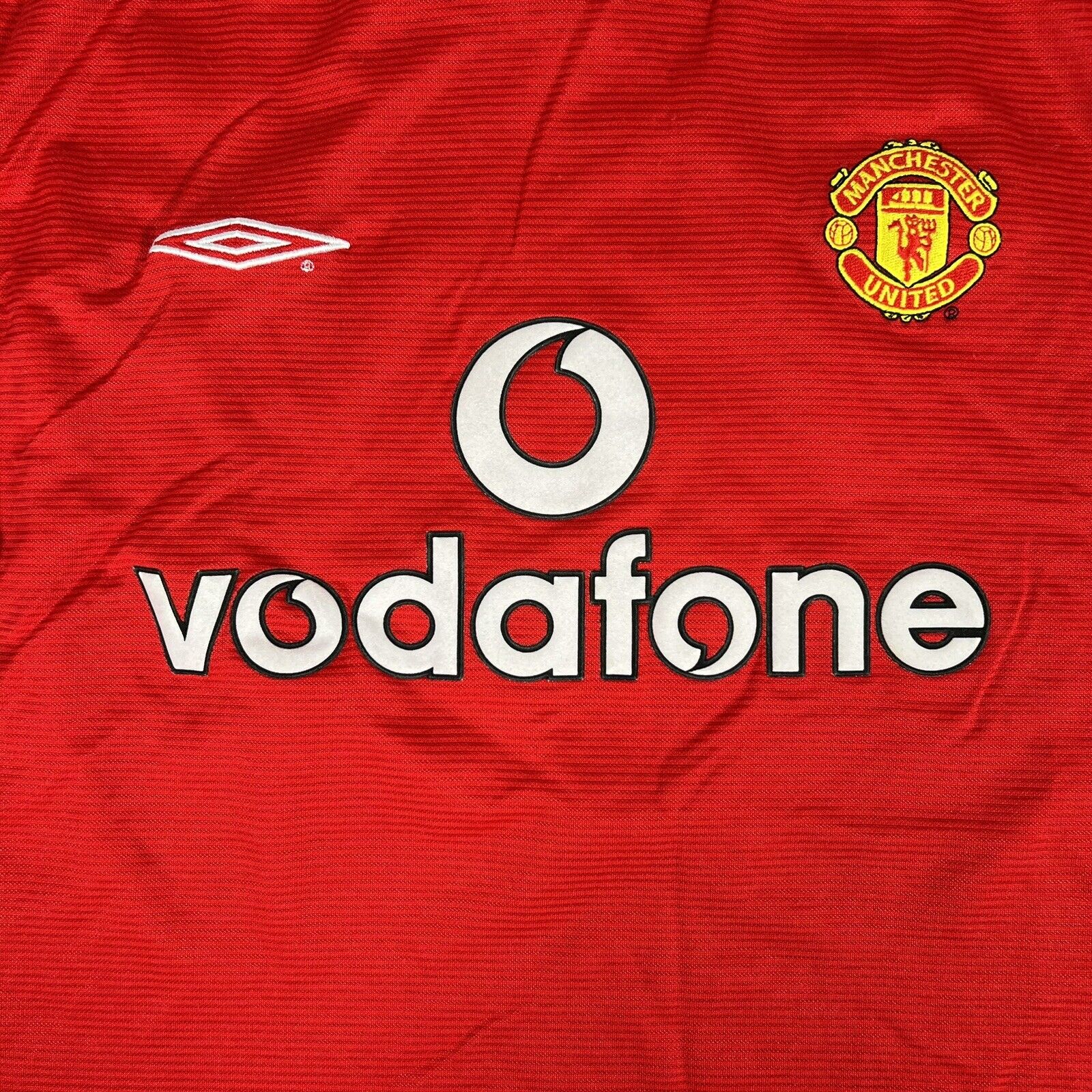 sheringham 10 manchester united 2000 2001 2002 home football shirt large2