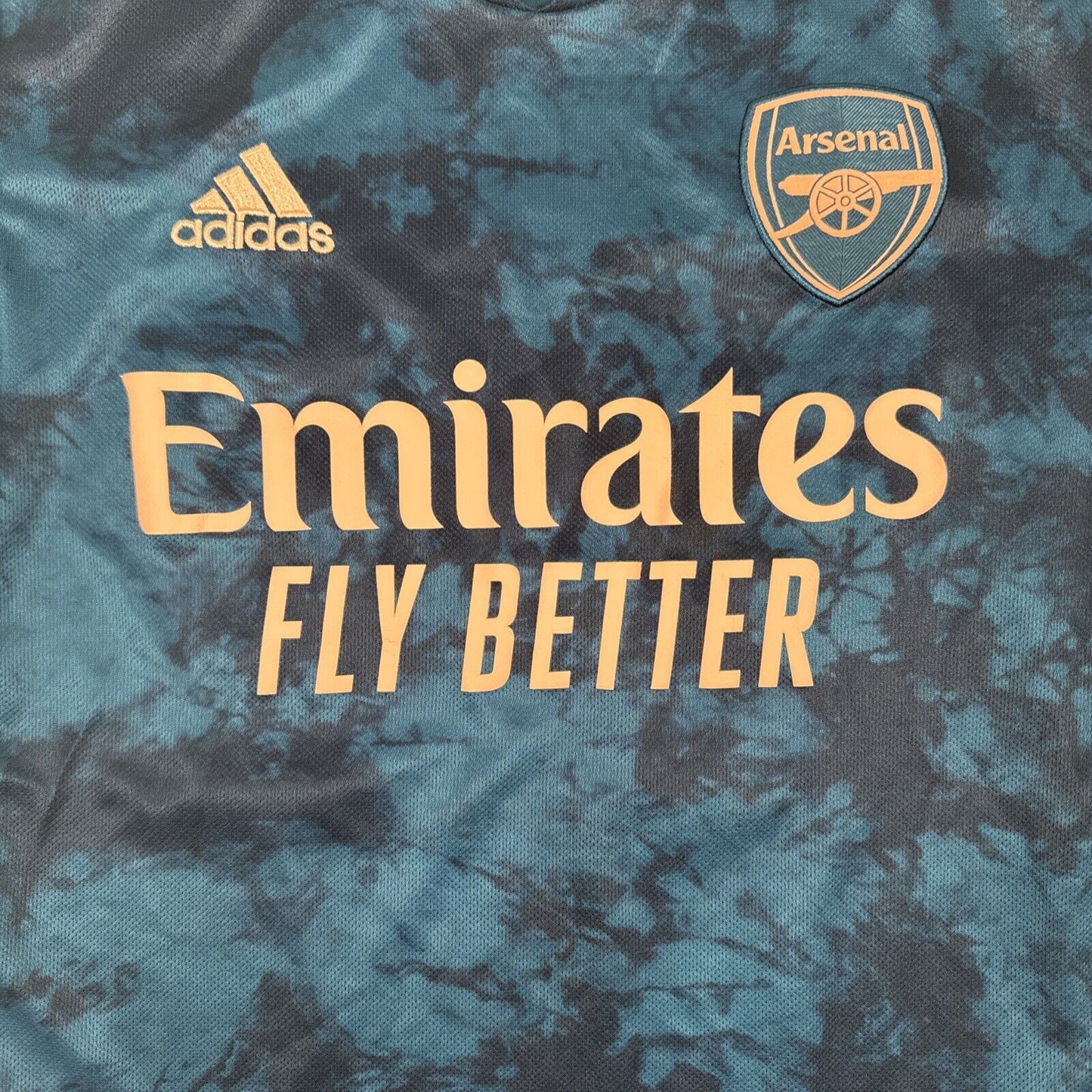 AUBAMEYANG 14 Arsenal 2020/2021 Third Football Shirt  Medium