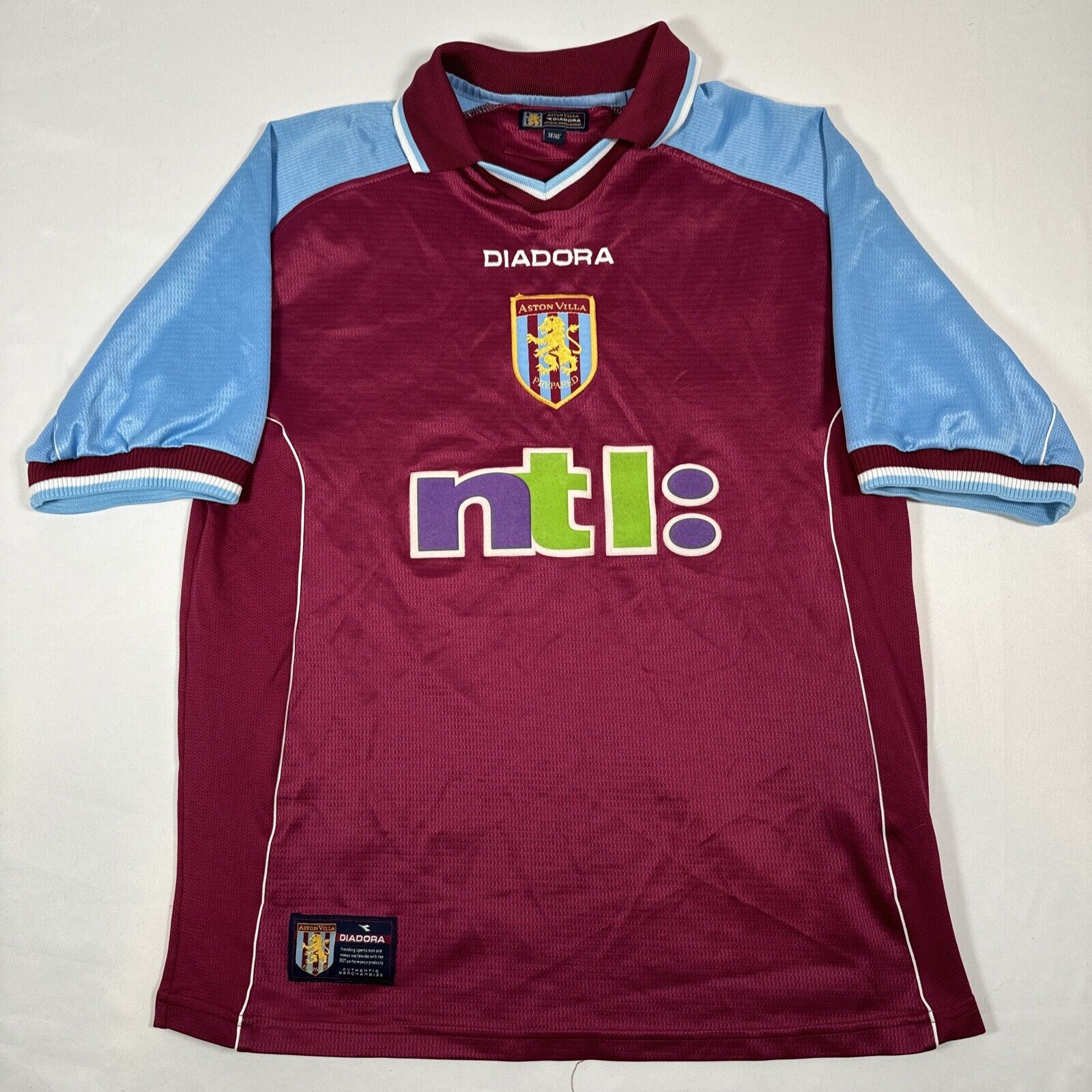 aston villa 2000 2001 home football shirt medium2