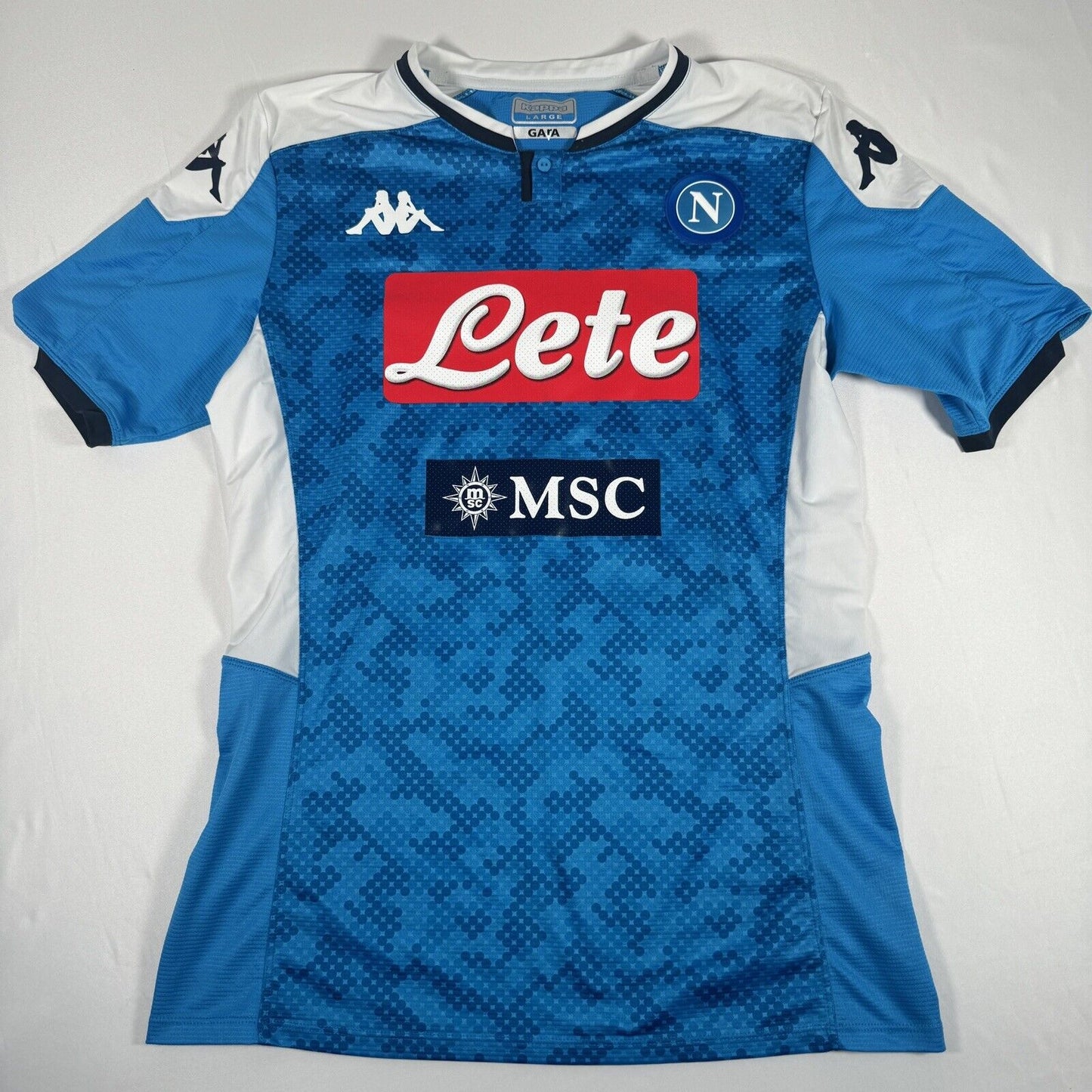 SSC Napoli 2019/2020 Home Football Shirt   Large