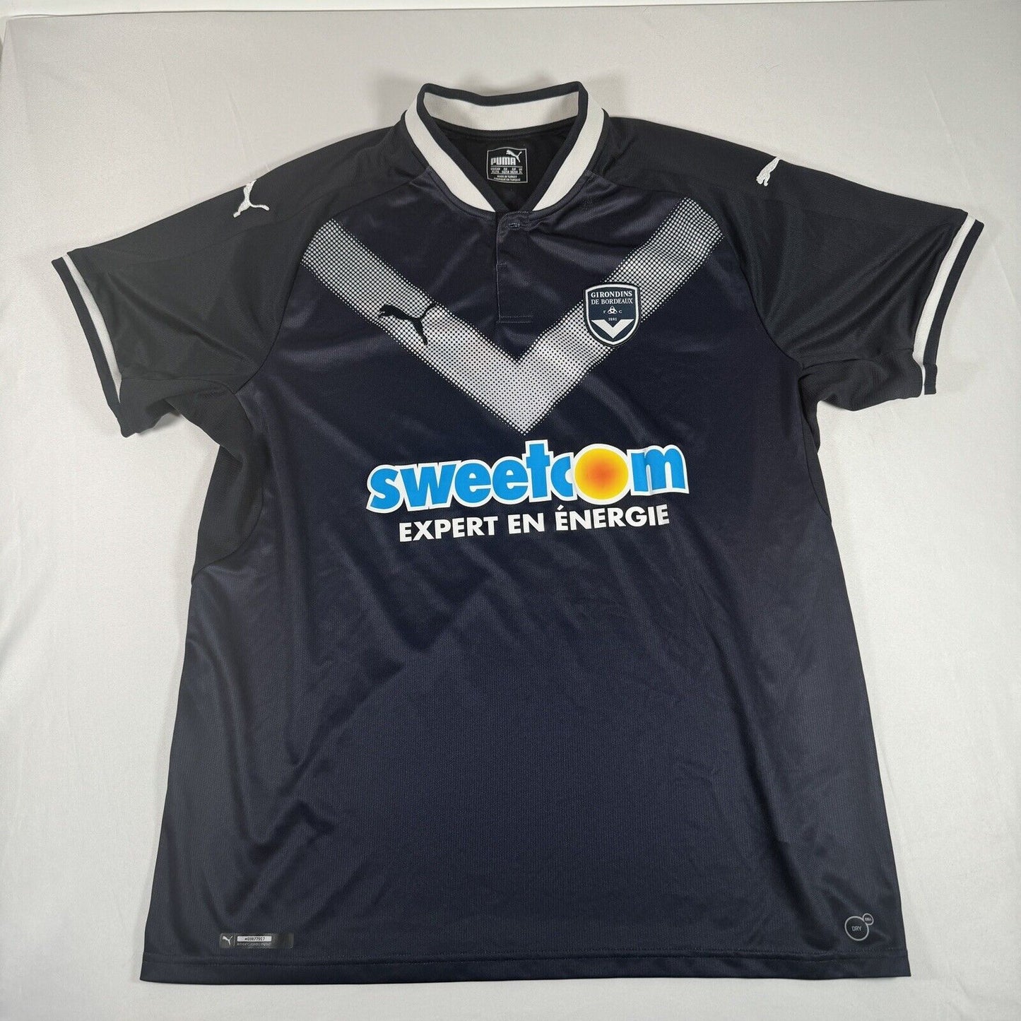 bordeaux 2017 2018 home football shirt xl2