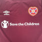 Hearts Heart Of Midlothian 2020/2021 Home Football Shirt Medium