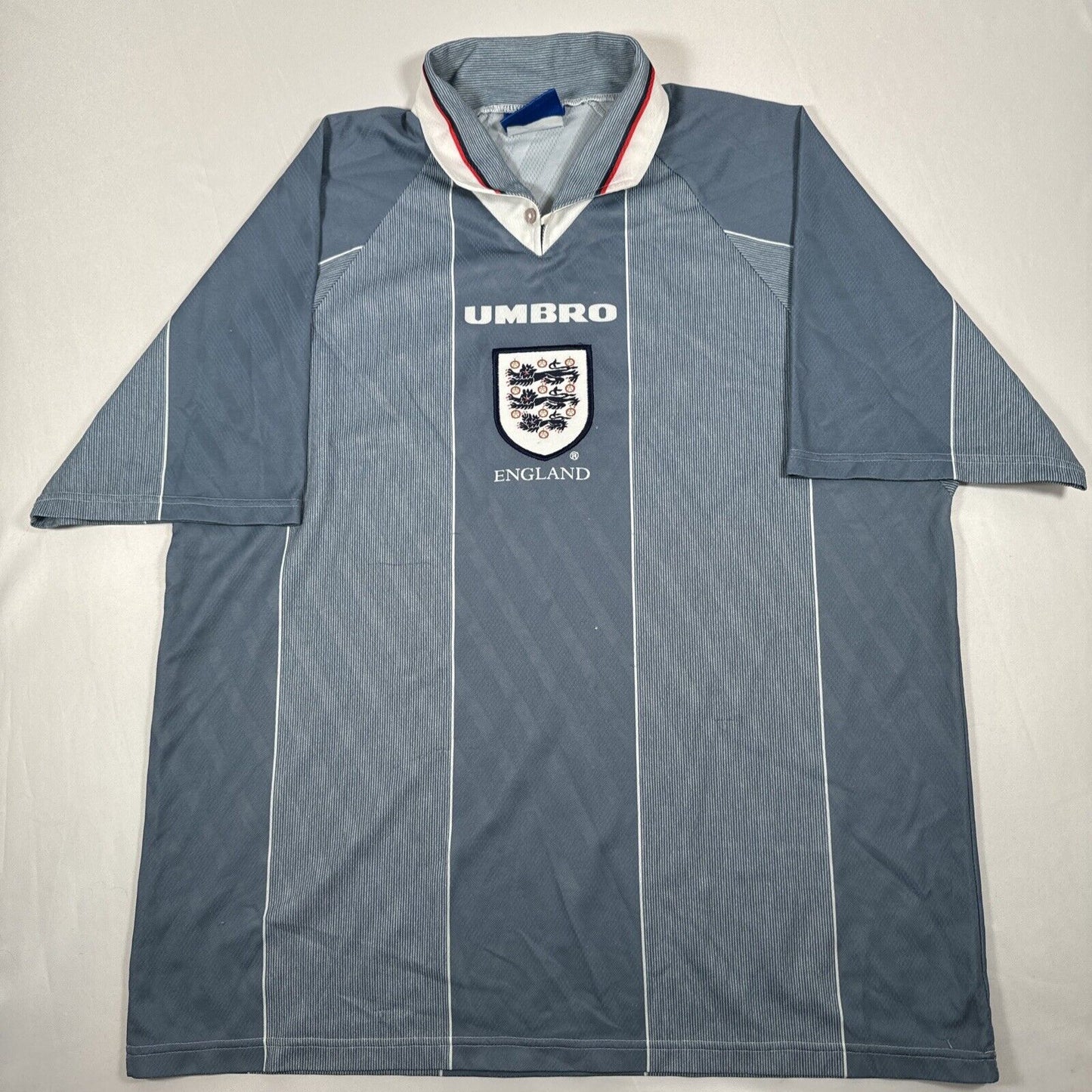 england 1996 1997 1998 away football shirt xl2