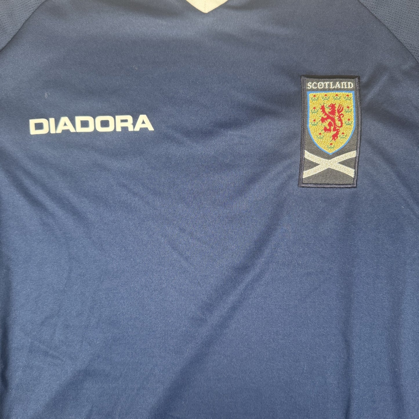 Scotland 2008/2009/2010 Home Long Sleeve Football Shirt  Large