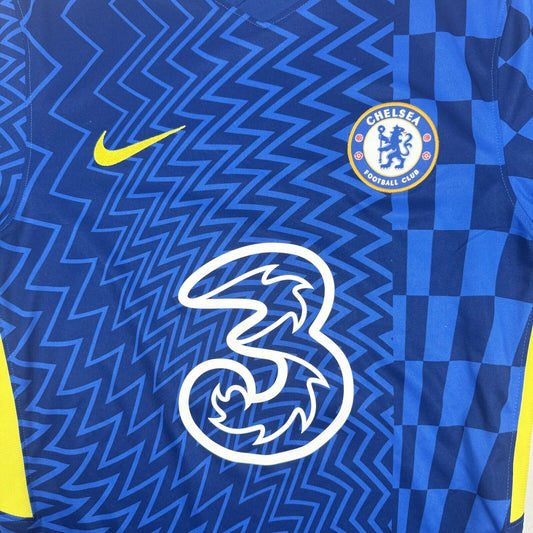 Chelsea 2021/2022 Home Football Shirt  Men’s Small - Football Shirt Kingdom