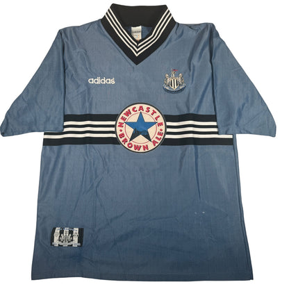 Newcastle United 1996/1997 Away Football Shirt XL — full front view