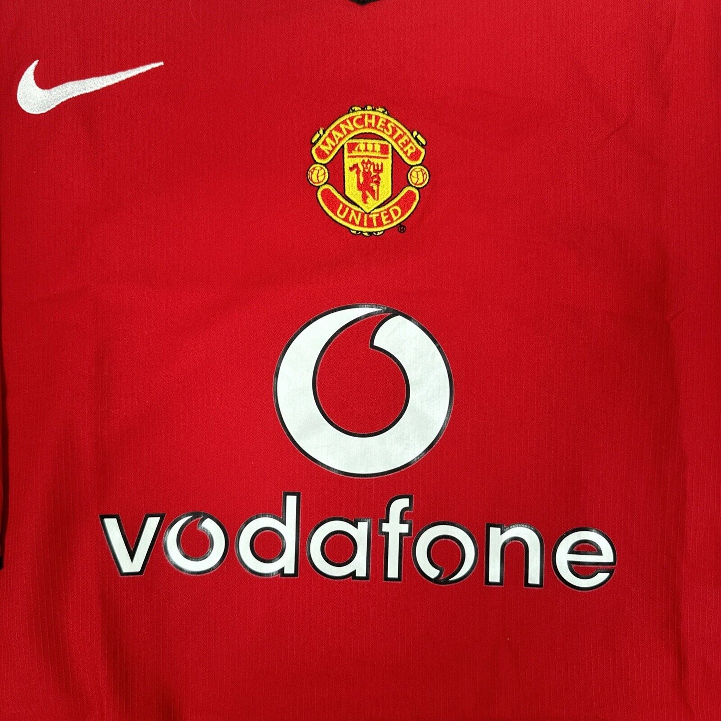 Manchester United 2004/2005/2006 Home Football Shirt  XL - Football Shirt Kingdom