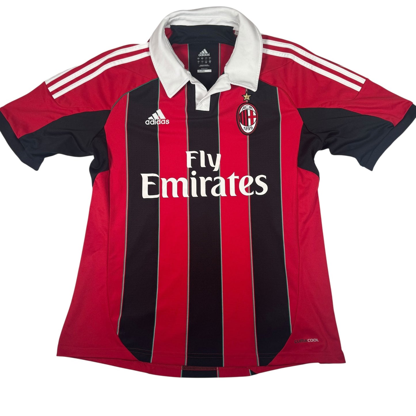 AC Milan 2012/2013 Home Football Shirt  Large